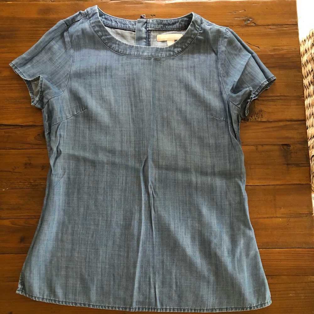 Chambray top